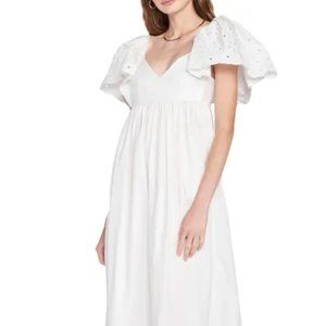 En Saison Long White Maxi Dress